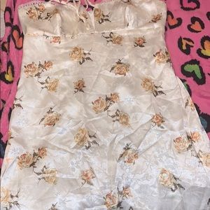 Fashion nova dress with flowers